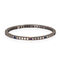 Bracelet Mano-J. Homme in Titane Zaffiro blu TENBRT11ZARGBR5PT_19